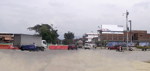 valla publicitaria cali simon bolivar exito